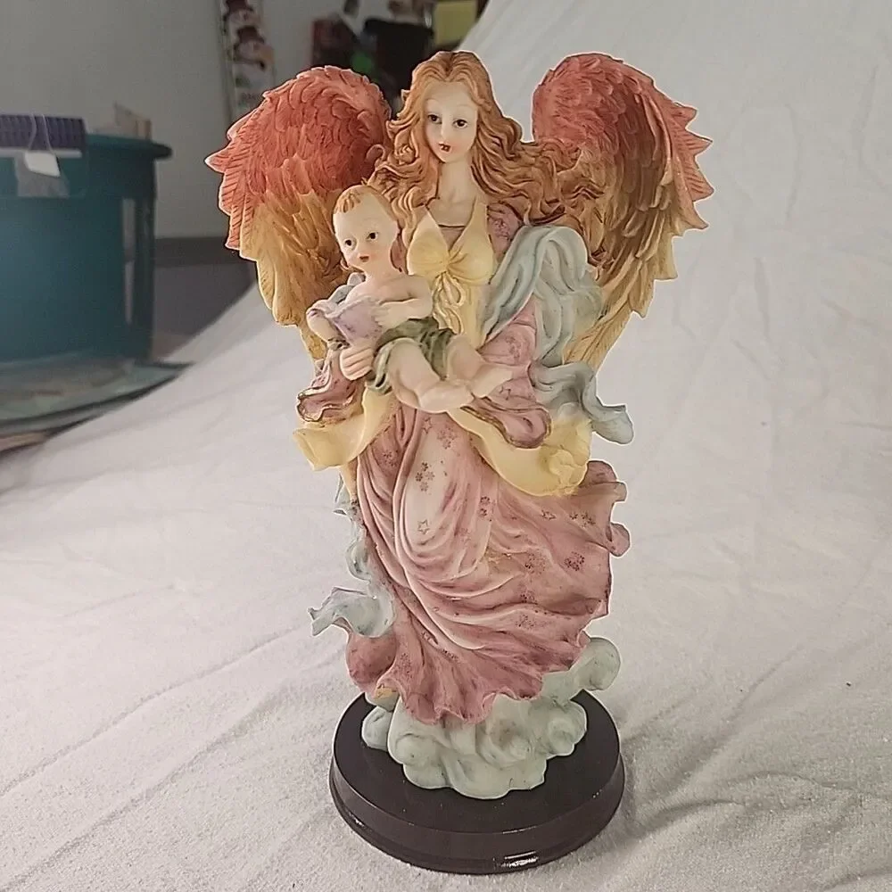 The G Gift Collection By Lincolnshire 3 Angel Figurines Vintage 1999 No. 5191